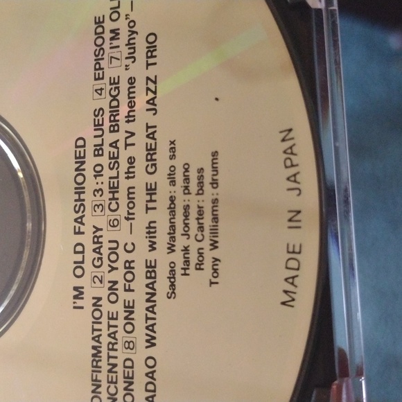 Sadao Watanabe With The Great Jazz Trio CD - Picture 4 of 6